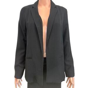 LC Lauren Conrad small textured open front blazer jacket C 2835